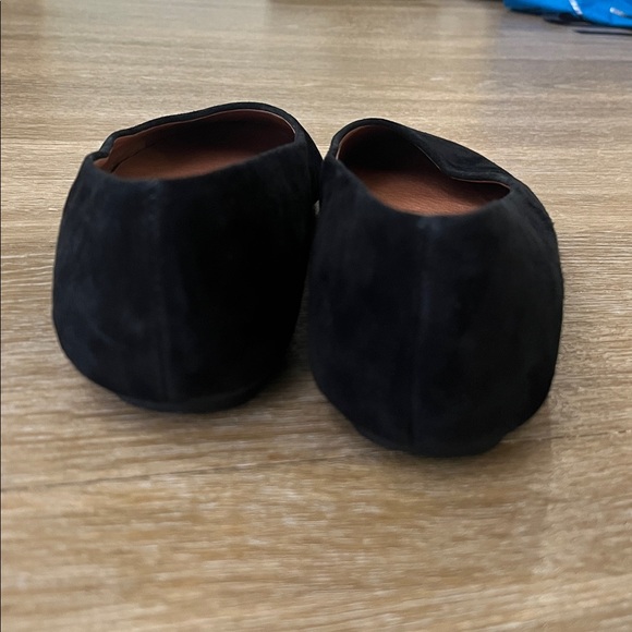 Gentle Souls by Kenneth Cole Black Suede Eugene Travel Ballet Flats size 10 - Picture 6 of 10